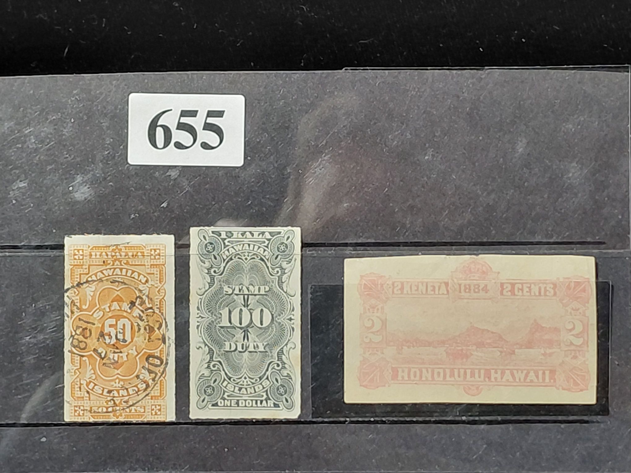 655 · HAWAII DUTY STAMPS