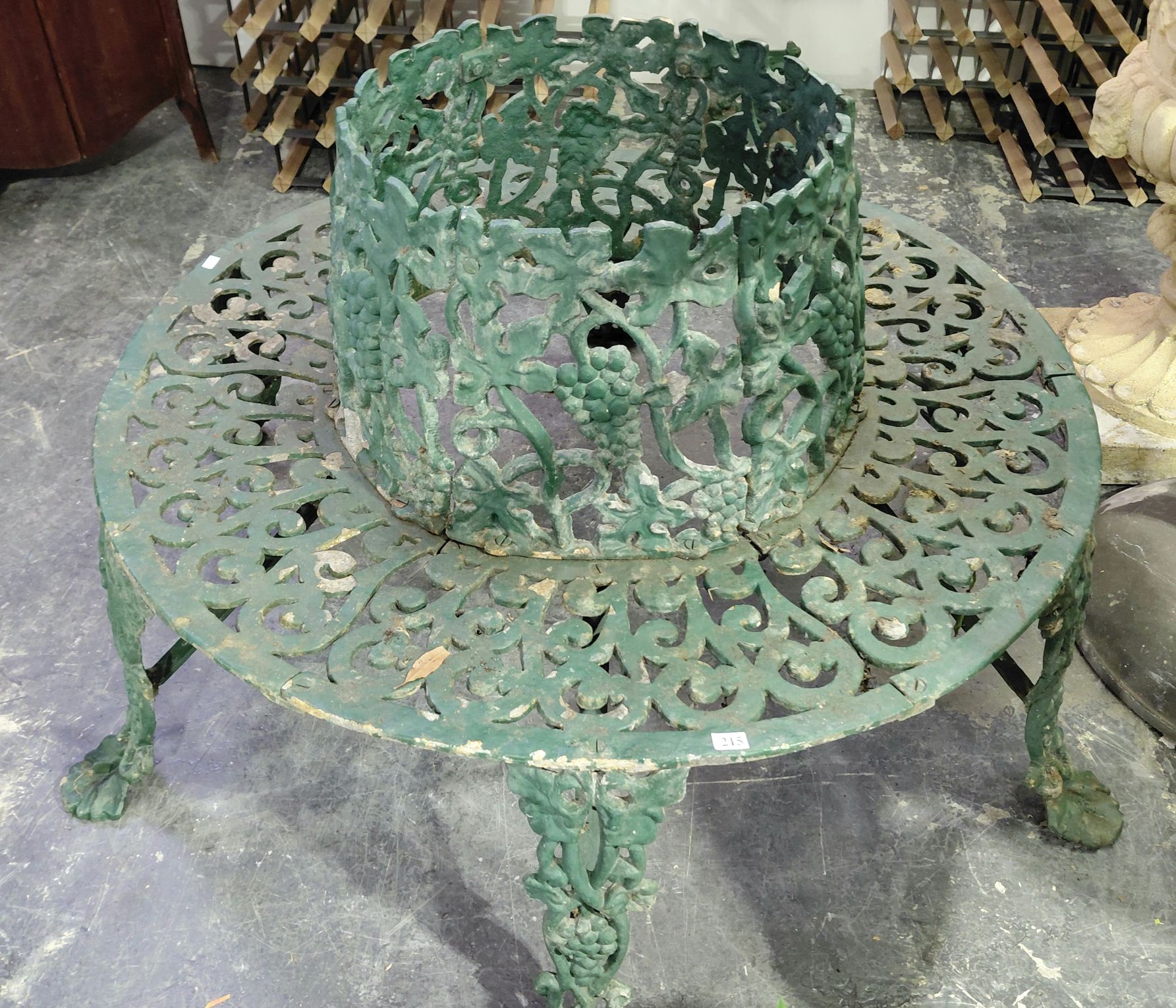 215 · OUTDOOR CIRCULAR PLANT STAND