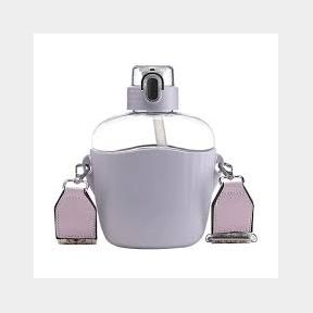 Portable Stylish BPA Free Water Bottle with Adjustable Shoulder Strap - Purple - 11.0 cm -51727/1754 Bar 9902024068459 B3(S3)