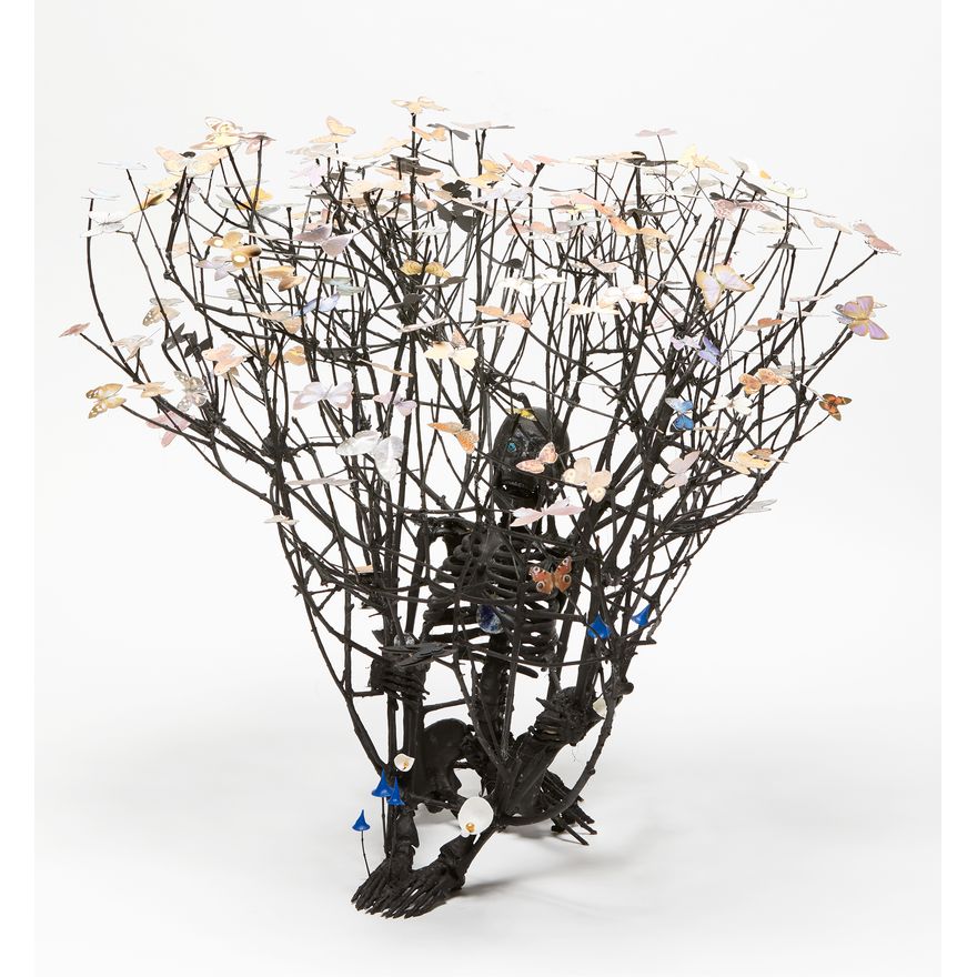 Peter Madden 'Crouches with Moths'