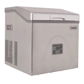 SnoMaster 20KG Counter Top Ice Maker Stainless Steel Polish Stainless Steel Zbc 20sb |