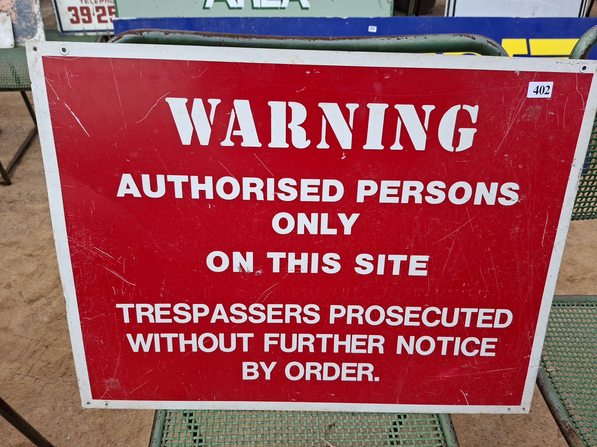 Metal Sign