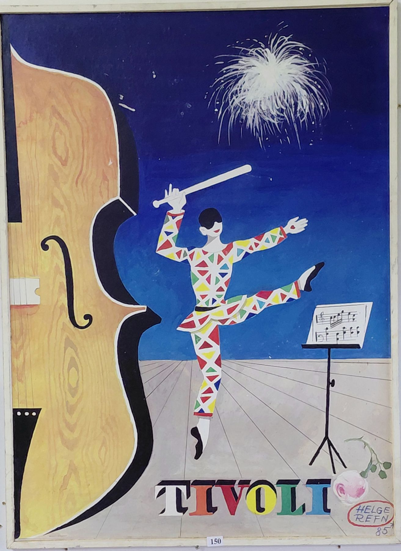 150 · VINTAGE TIVOLI POSTER
