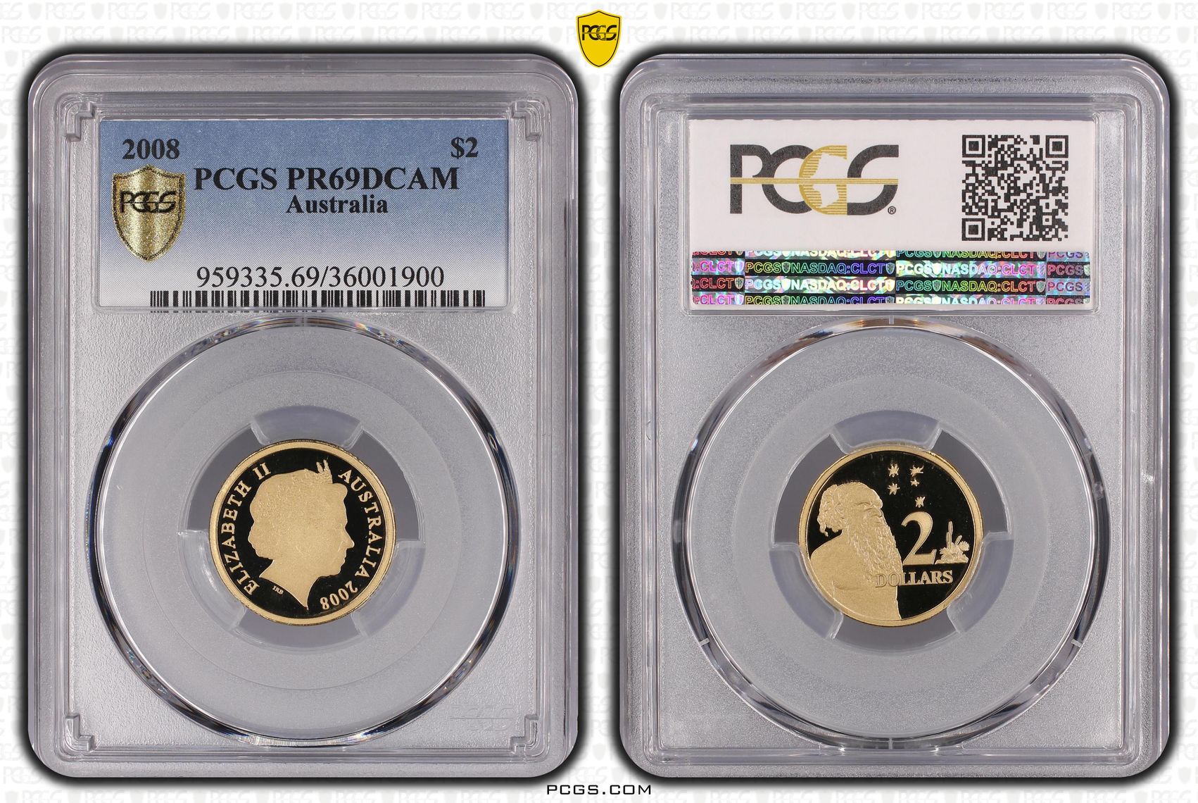 Two Dollar, 2008, PCGS PR69DCAM