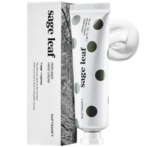 DUFT&DOFT HAND CREAM FOR DRY CRACKED HANDS SAGE, CYPRESS, AND CEDARWOOD SCENTED LOTION - MOISTURIZE DRY SKIN AND REPAIR DAMAGED SK