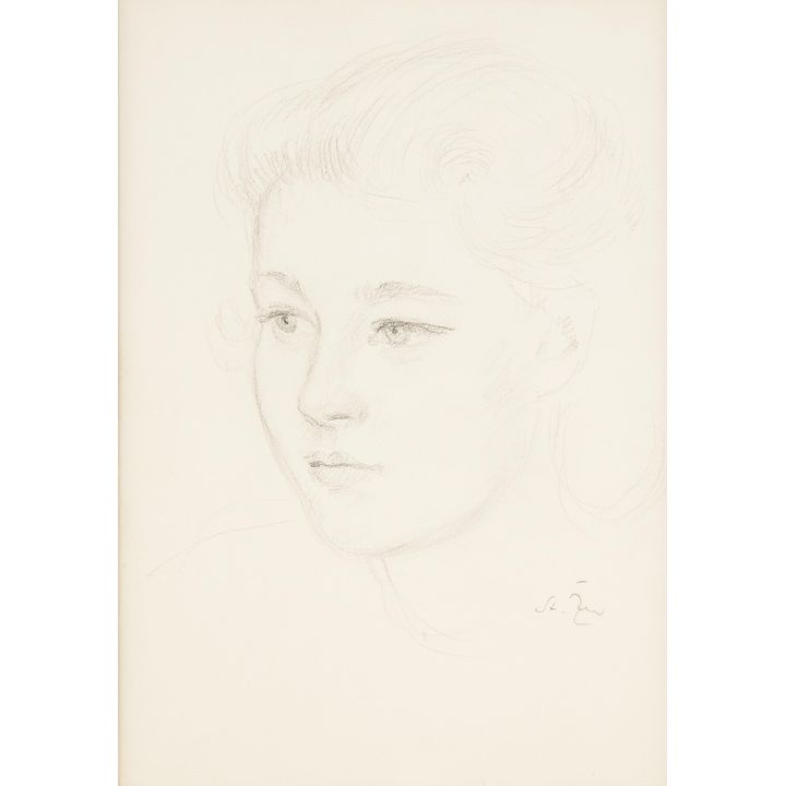 Stanisław Żurawski | Portret dziewczyny