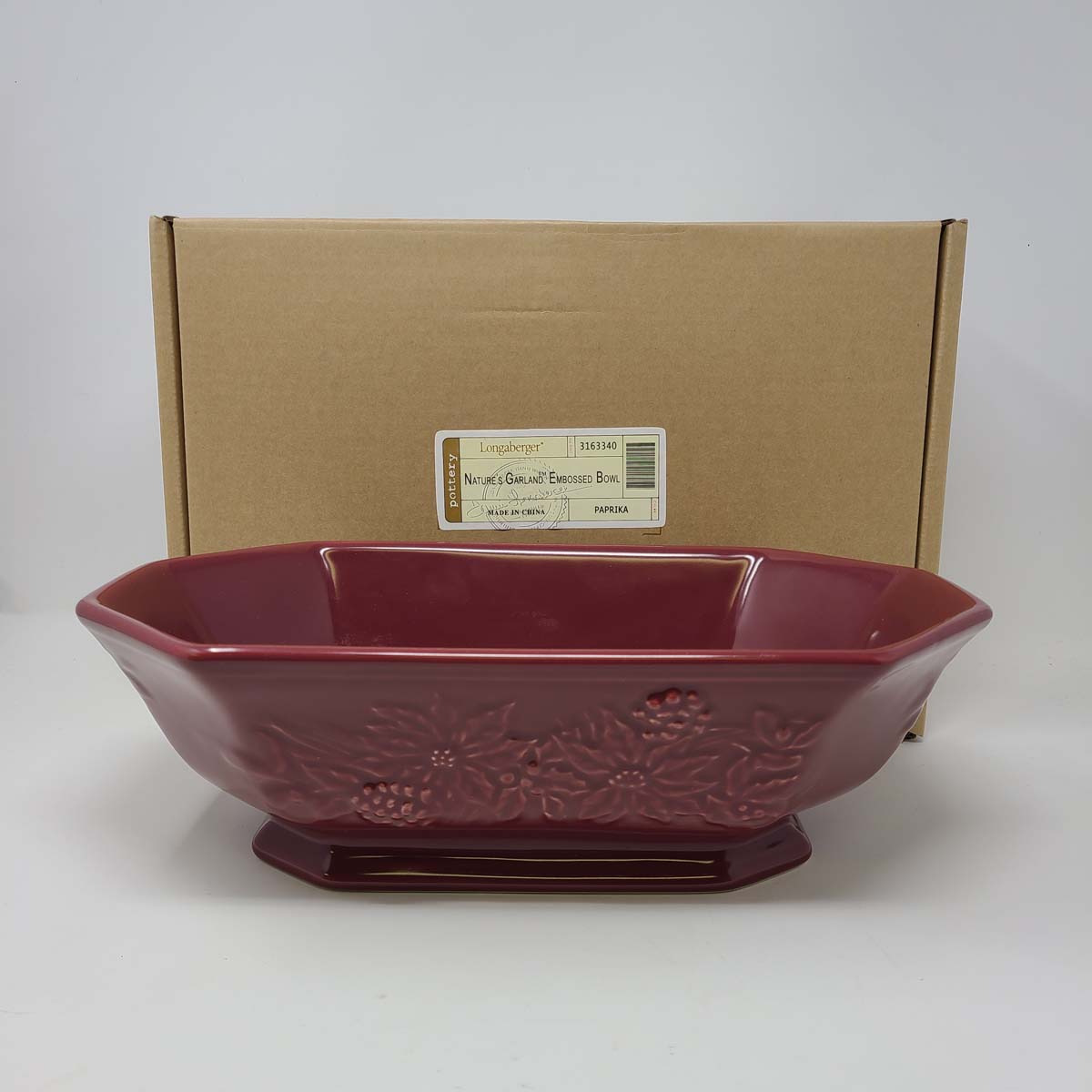 Auction Ohio  Longaberger Pottery/China