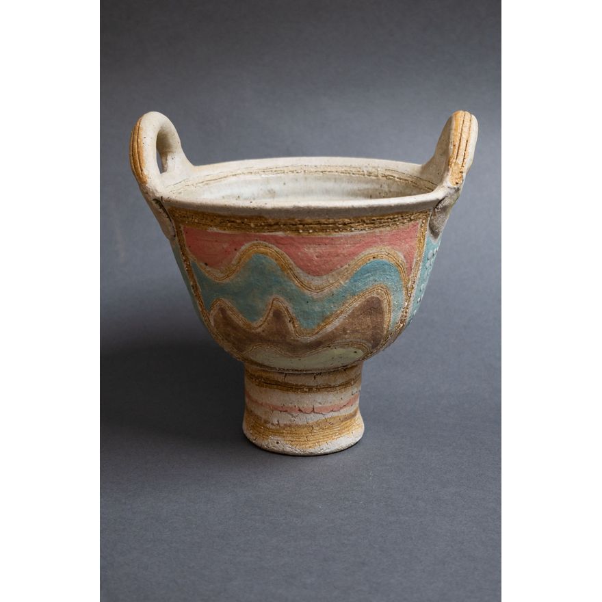 John Lawrence - Two-handled footed cup