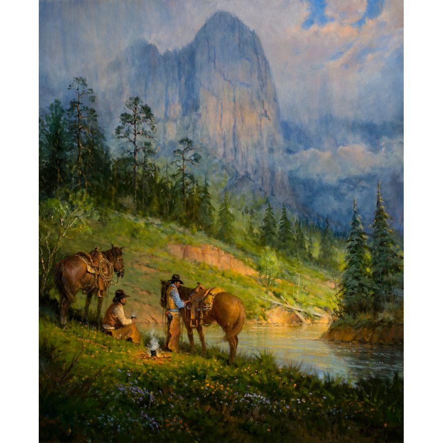 G. Harvey (1933- ), Cowboy's Coffee