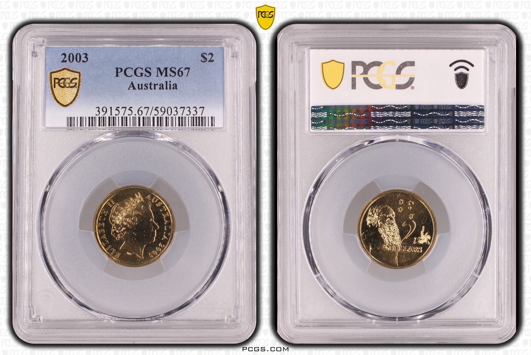 Two Dollar, 2003, PCGS MS67