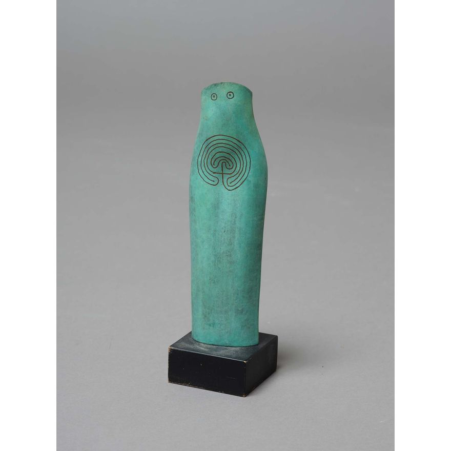 Marian Fountain 'Small Muse - Green'
