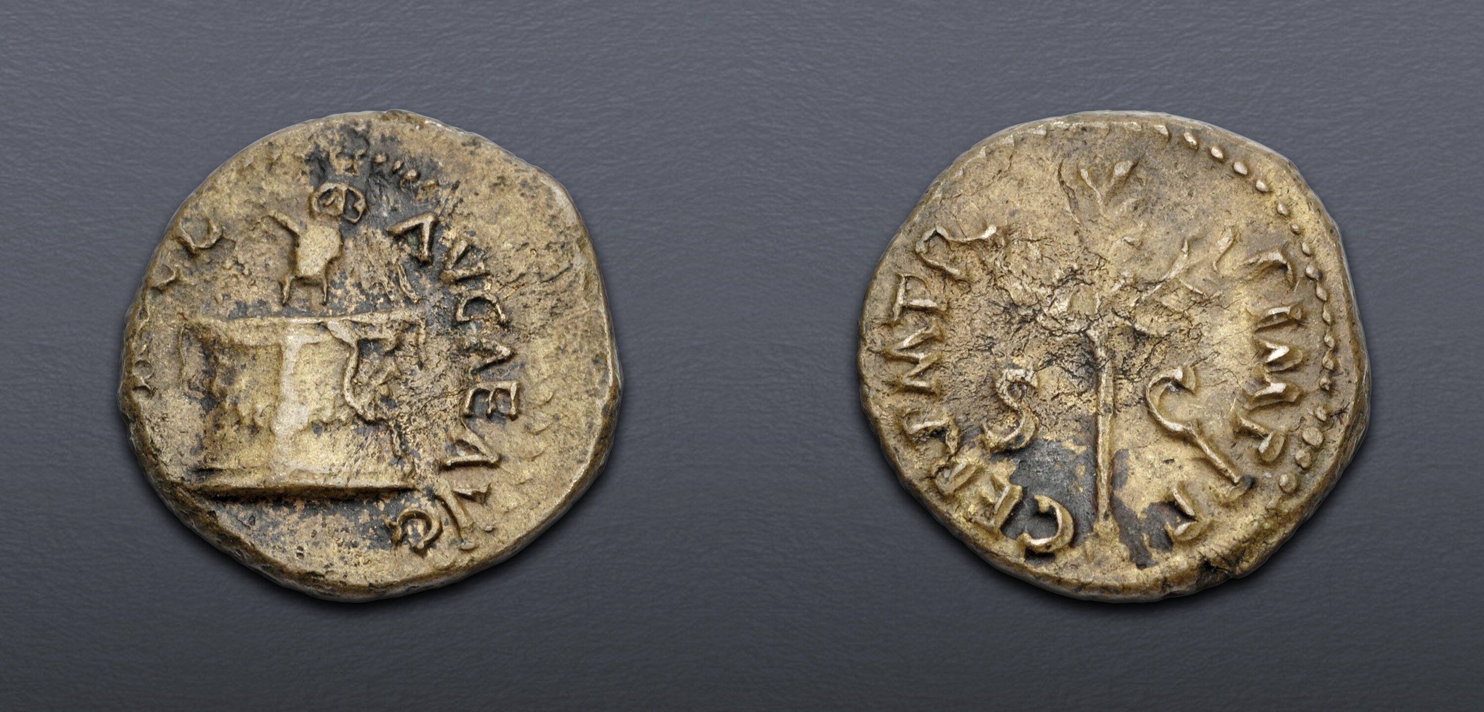 Nero. AD 54-68. Æ Quadrans (14mm, 2.11 g, 7h). Rome mint. Struck circa ...