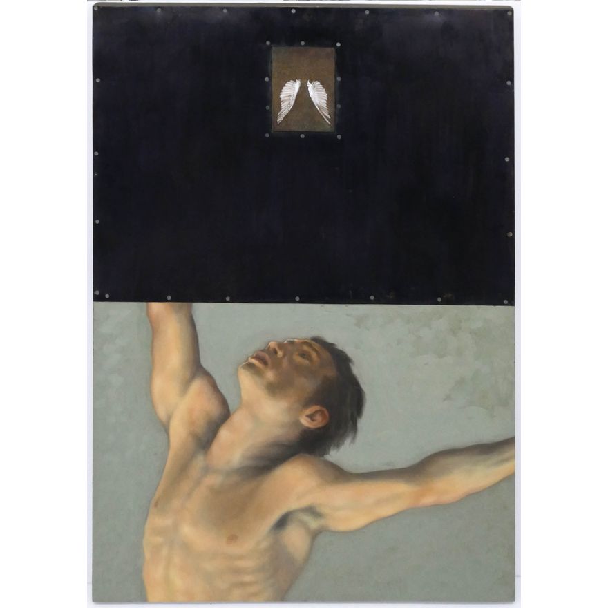 Hamid Zavareei ''Icarus Dream I'' 2000 Mixed Media