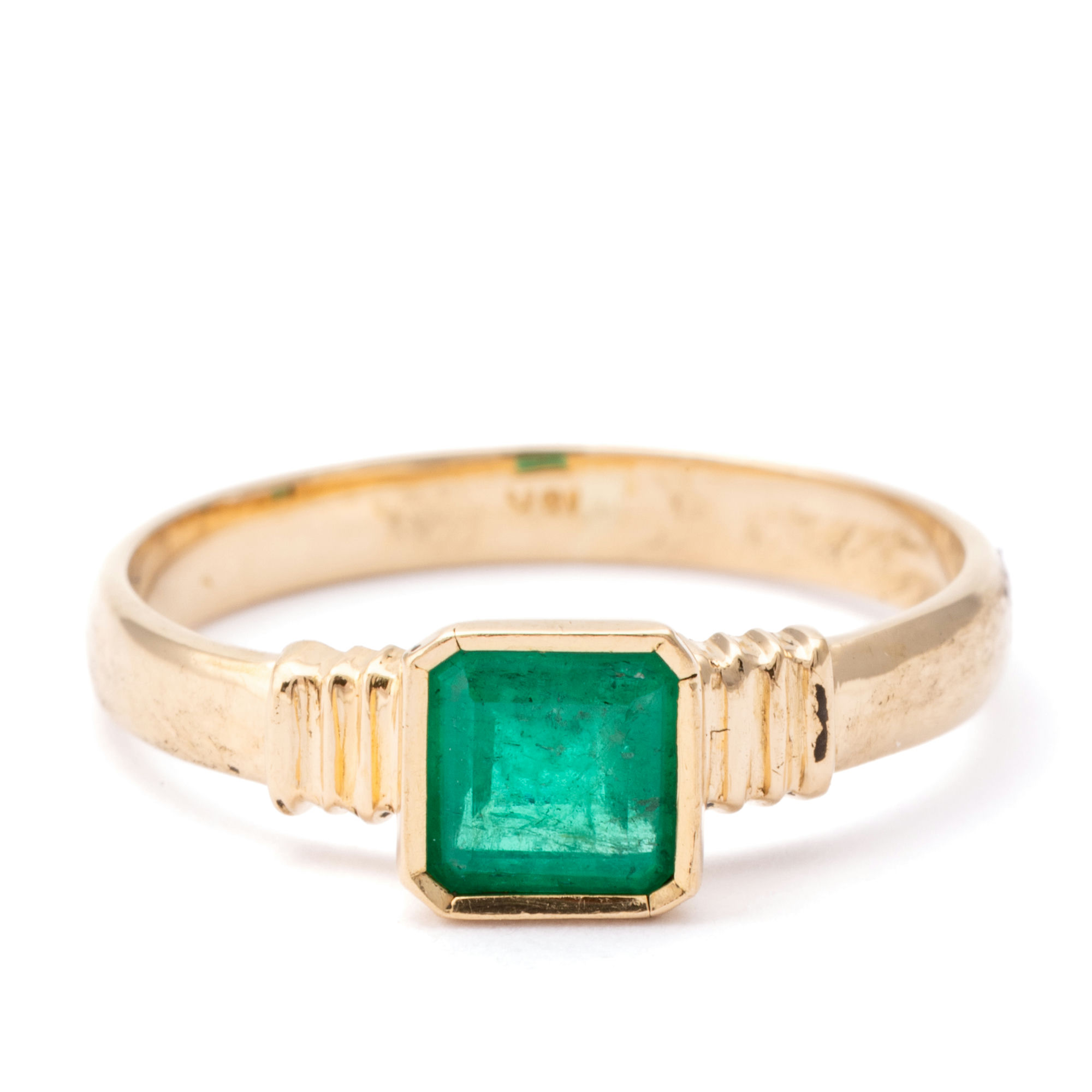 Emerald Ring 18ct Gold,