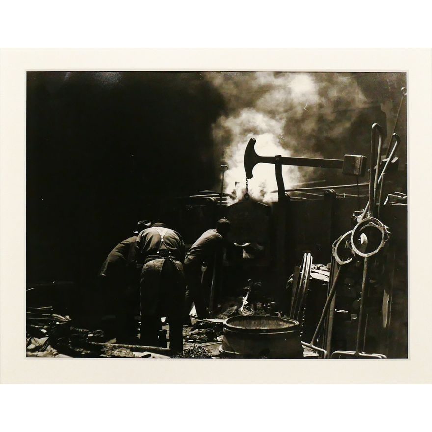 Myra Wiggins ''The Forge'' Silver Print Matted 16''x20''