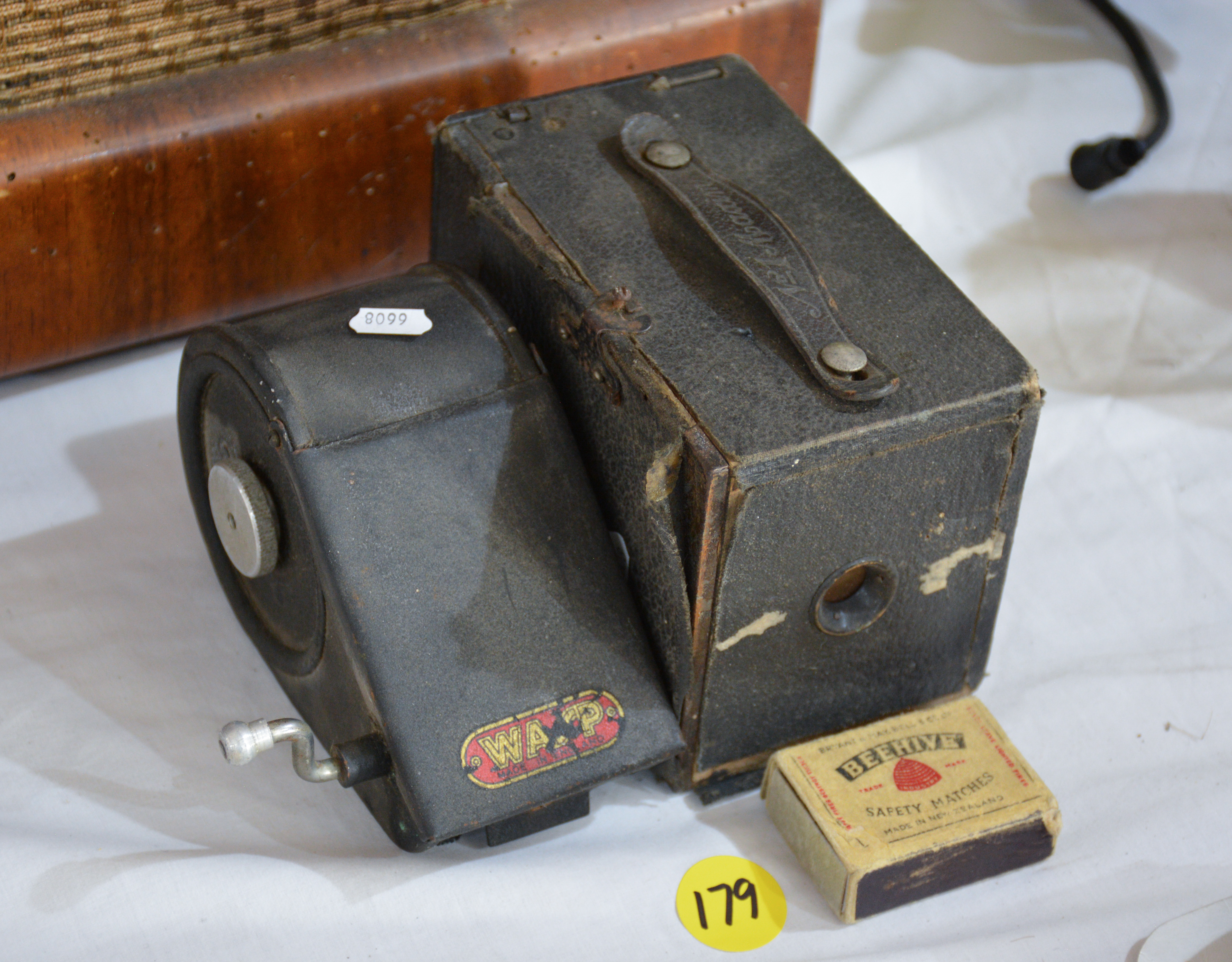 Vintage Maxim Camera and WASP Film Loader — NZ auction result