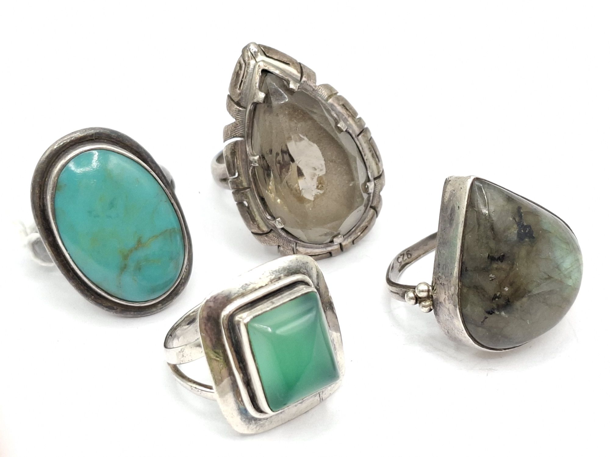 1038 · STERLING SILVER RINGS