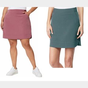 2PCS 32 DEGREES WOMEN'S MINI TRAVEL SKORT SZ 2XL