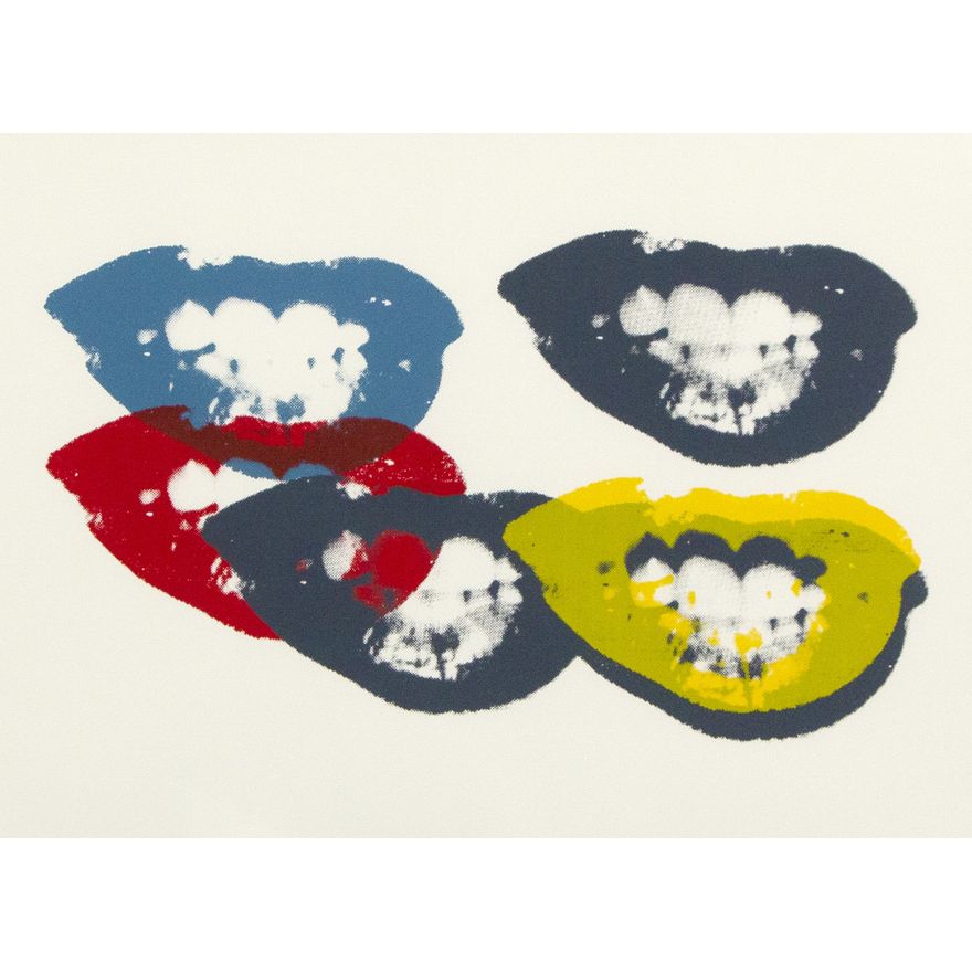 Andy Warhol 'I Love Your Kiss Forever'