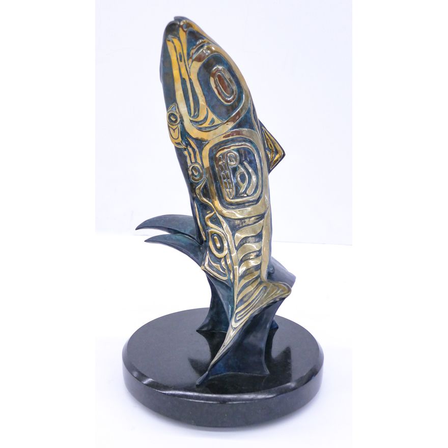 Arlene Mickelson ''River Warrior'' 1993 Bronze