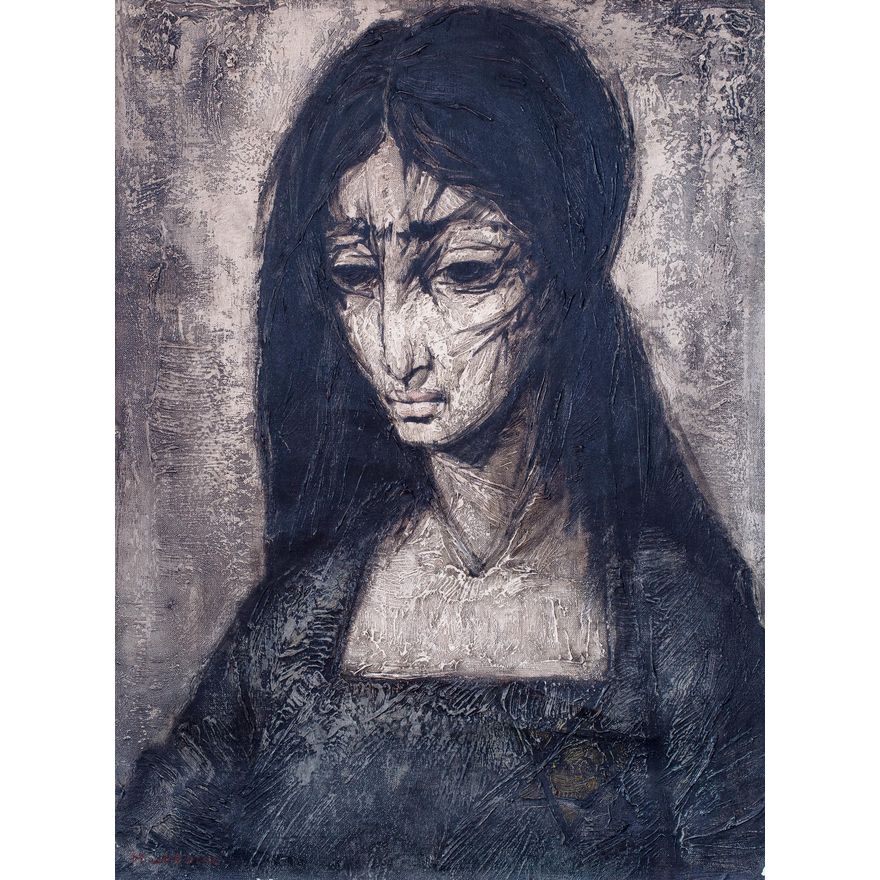 Maciej Lachur | Portret kobiety (z cyklu Ghetto)