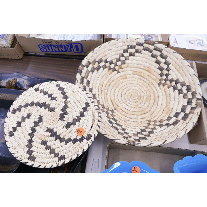 2pc SW Indian Baskets- biggest 13'' (JR)