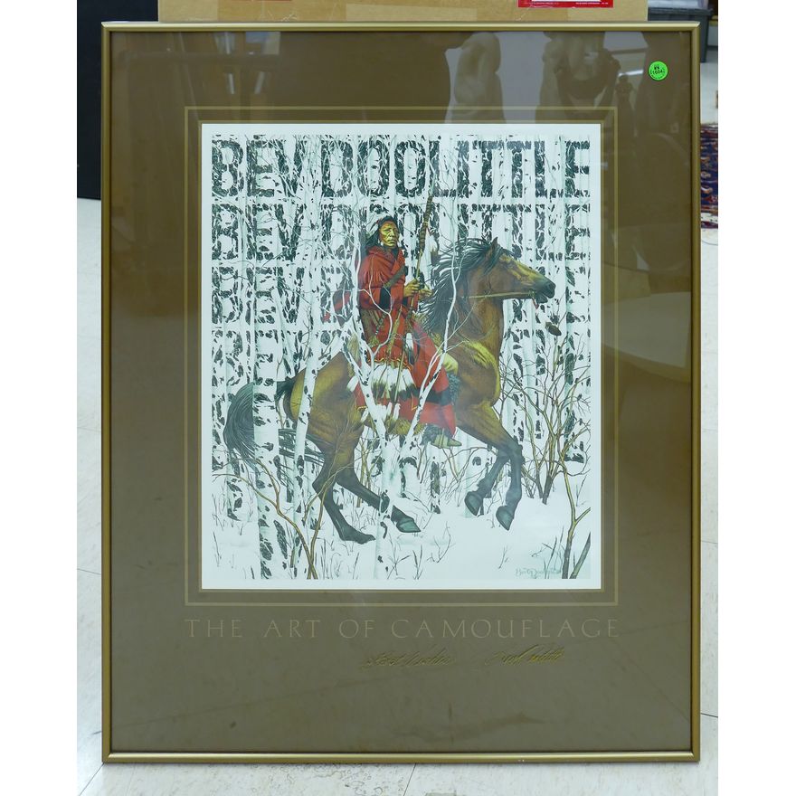 Bev Doolittle ''The Art of Camouflage'' Double Signed Poster