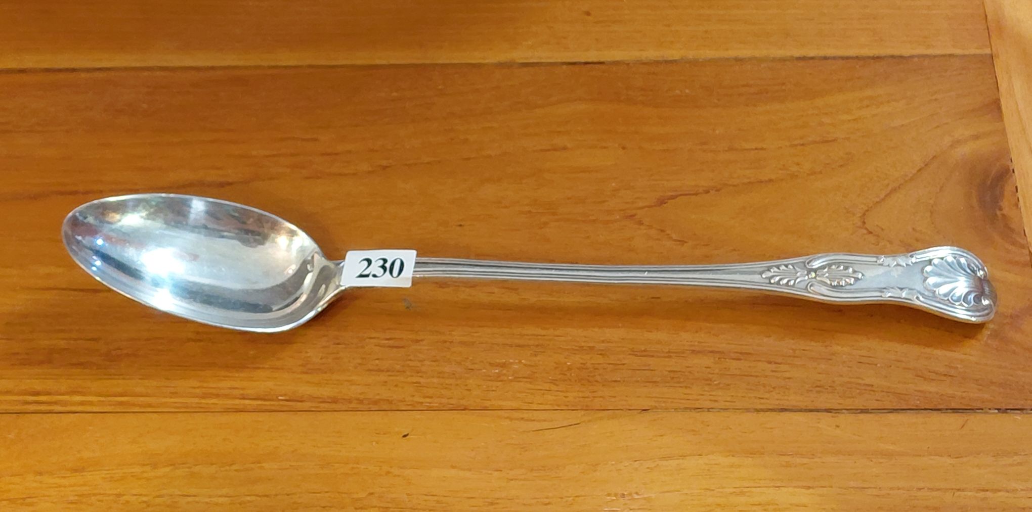SILVER PLATED BASTING SPOON