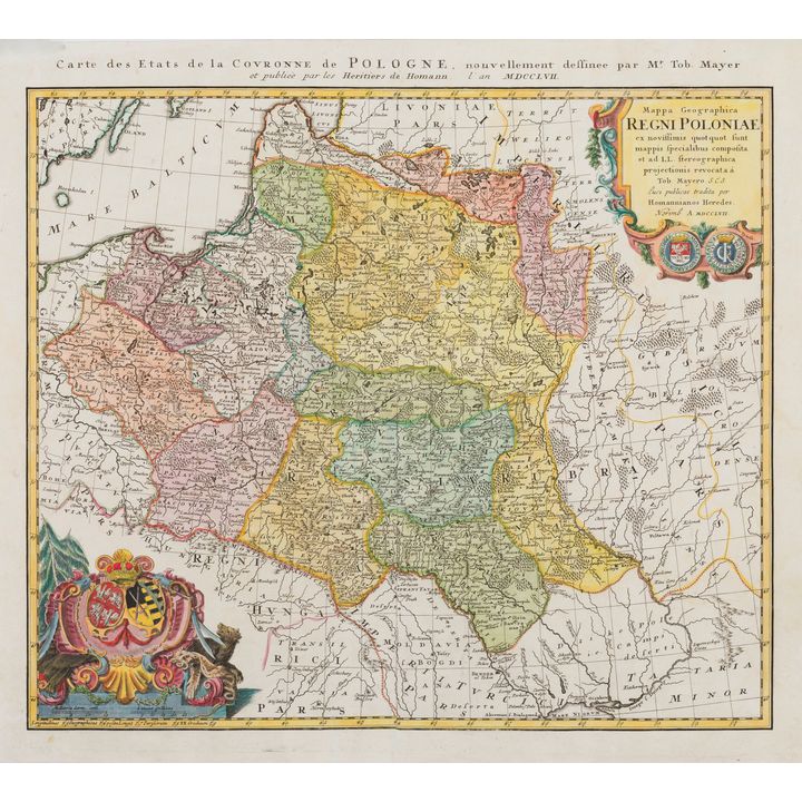 Mappa Geographica Regni Poloniae…