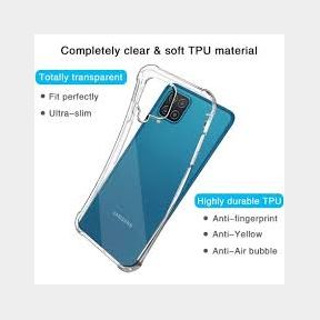 Digitronics Slim Fit Protective Clear Case for Samsung Galaxy A12 - Samsung Galaxy A12 - 51737/10582 SN B3 (S10)