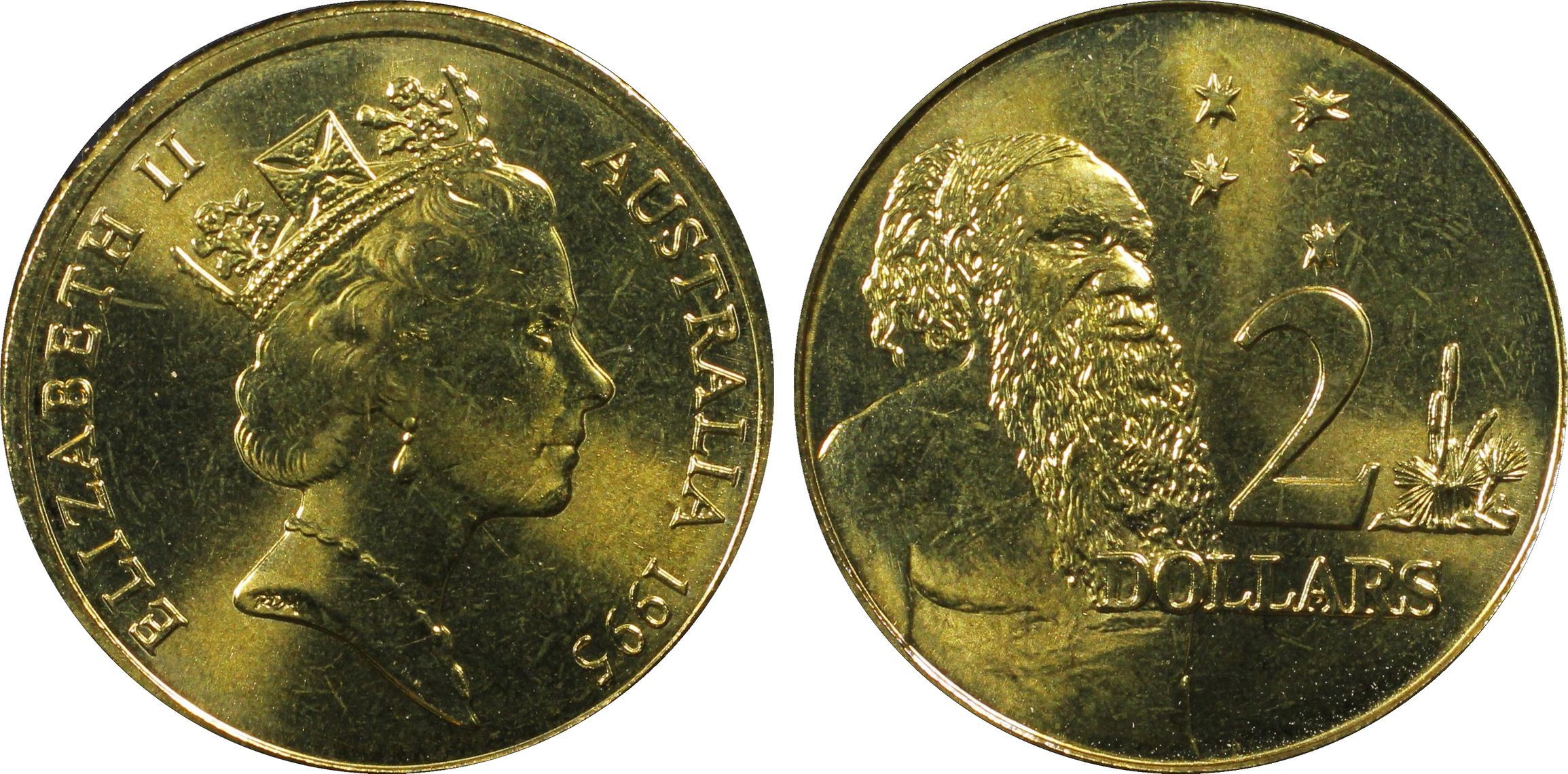 1995 Australia Two Dollar, $2 PCGS - MS66 -574