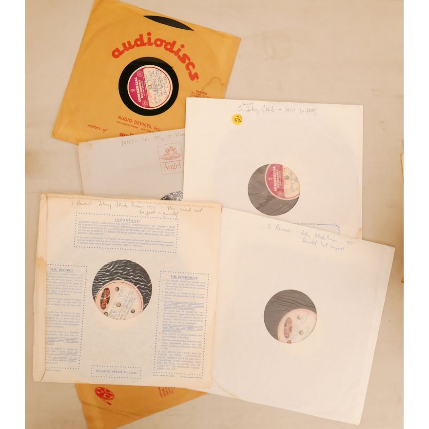 5pc Windsor Utley Flute Recordings on Records