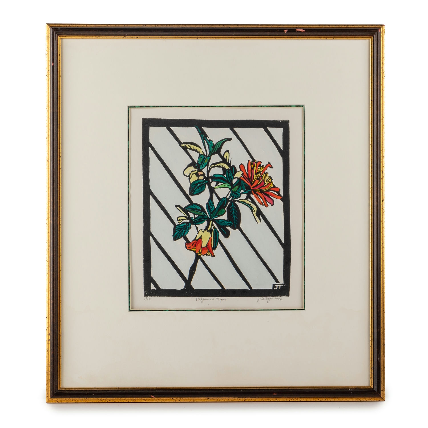 Jude Taylor, 'Wildflowers & Stripes', 2004,