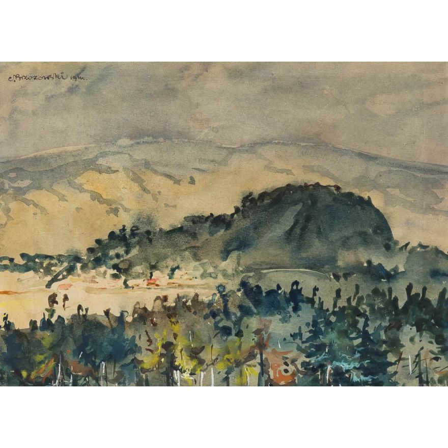 Stefan Brzozowski | Pejzaż, 1940 r.