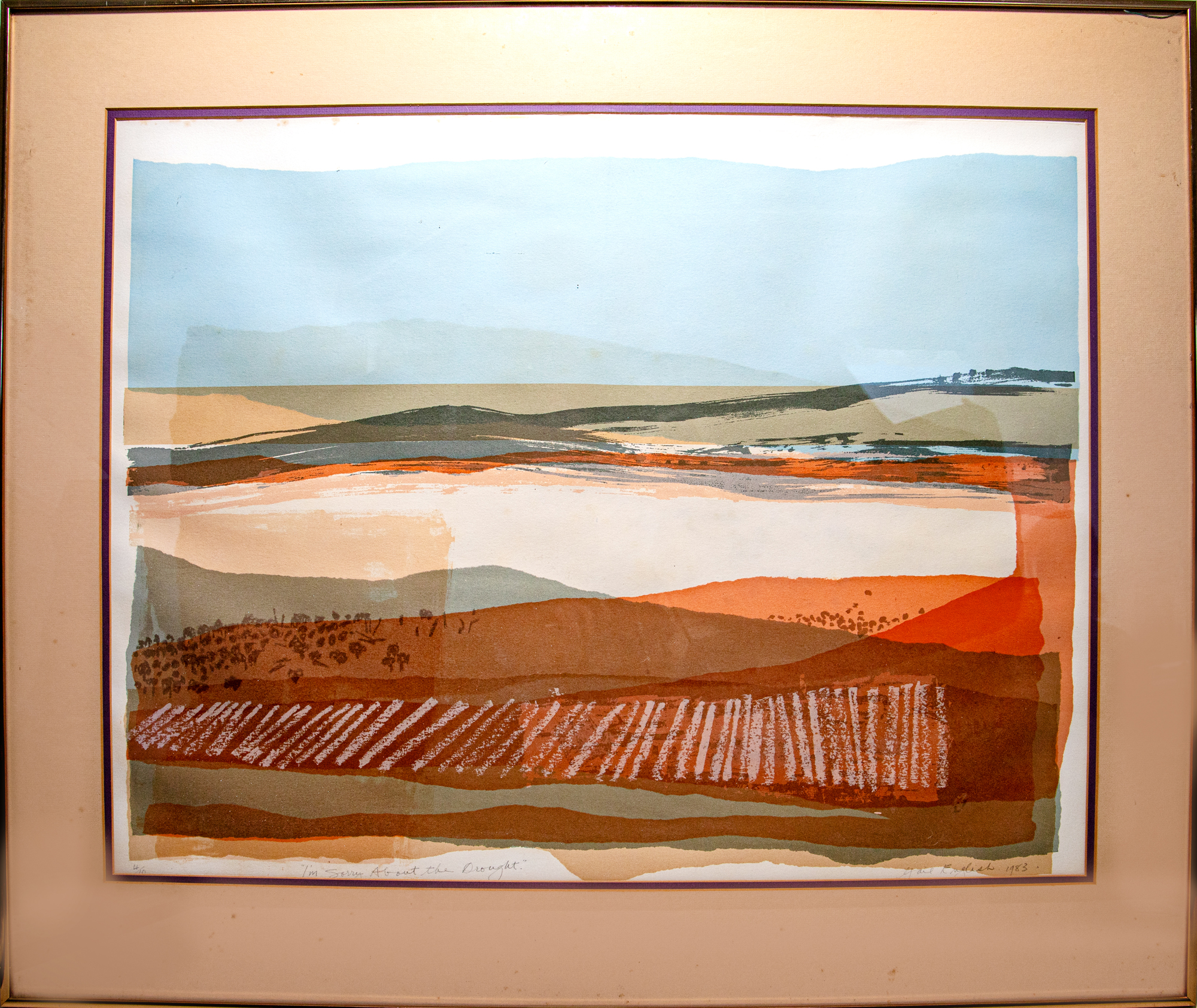 395 · Gail English (1939), 'I'm Sorry About the Drought', 1983