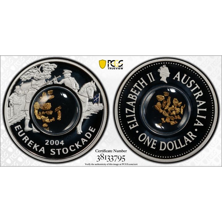 Elizabeth II, One Dollar, 2004 PR68DCAM