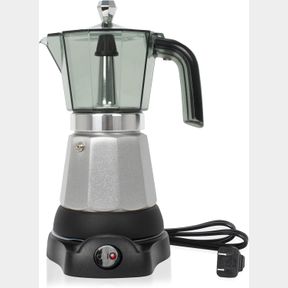 LAOION - 6 CUP MANUAL COFFEE MAKER, SMALL HOME ESPRESSO MACHINES, CUBAN COFFEE MAKER WITH DETACHABLE BASE AND OVERHEAT PROTECTION,