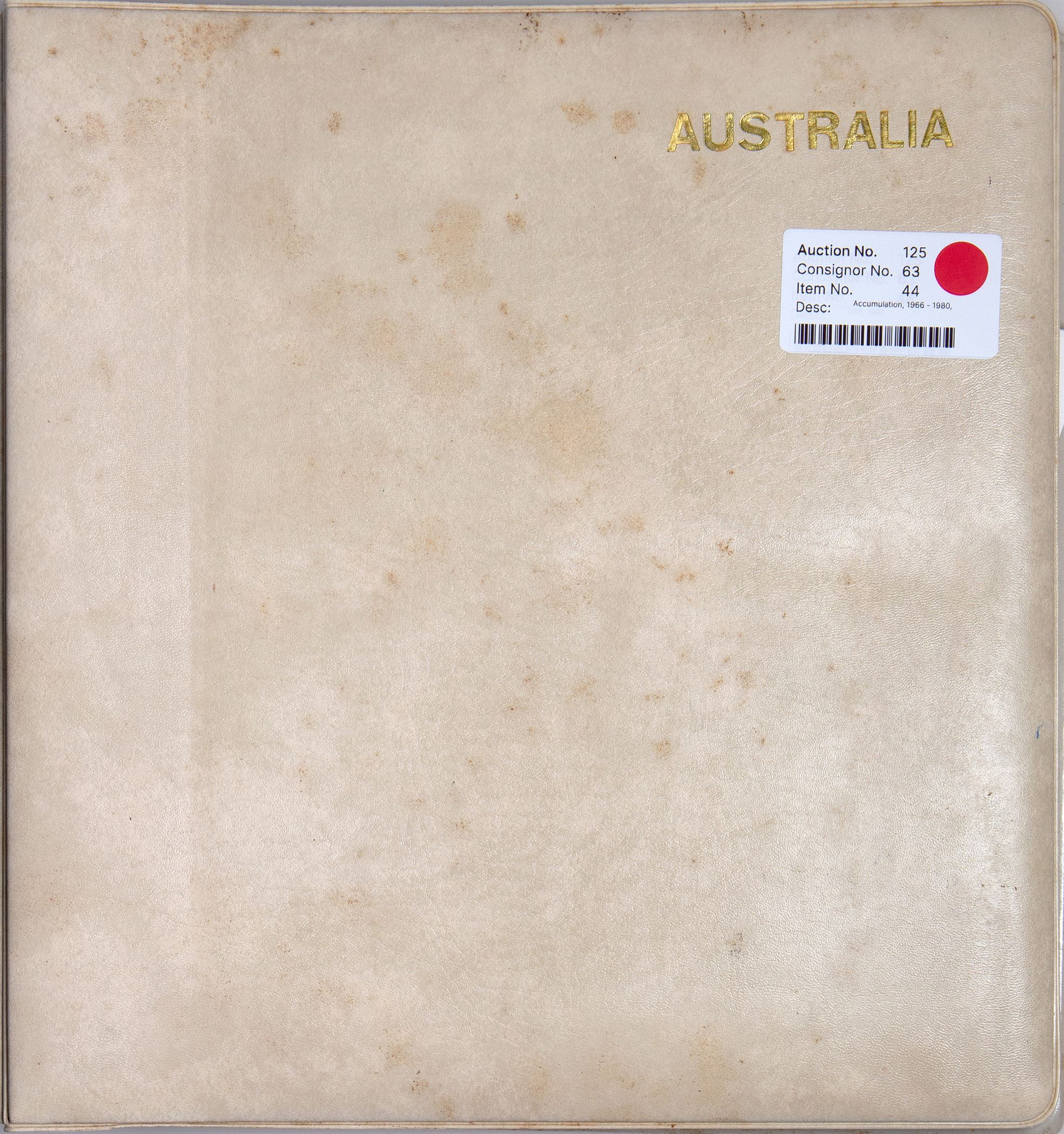 Accumulation, 1966 - 1980,