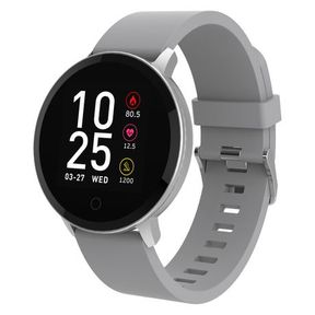 Volkano Smart Watch for Men or Women with Heart Rate Monitor Trend Series Grey | DEFECTIVE