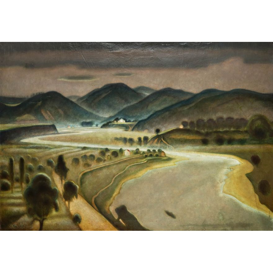 Leon Getz | Pejzaż, 1943 r.