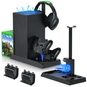 Pro Gamer Stand with Cooling Fan and Charging Dock for Xbox Series X | NOT TESTED