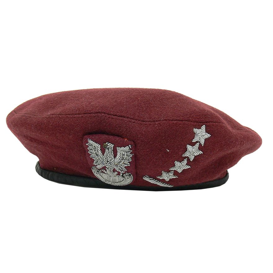BERET STARSZEGO CHORĄŻEGO SZTABOWEGO JEDNOSTEK POWIETRZNO-DESANTOWYCH LWP. L. 70. XX W.
