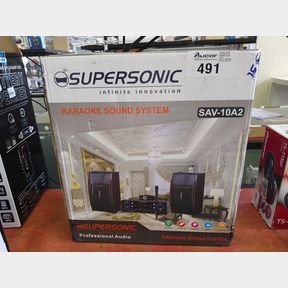 SUPERSONIC KARAOKE SOUND SYSTEM SAV-10A2 - SAV-10A2
