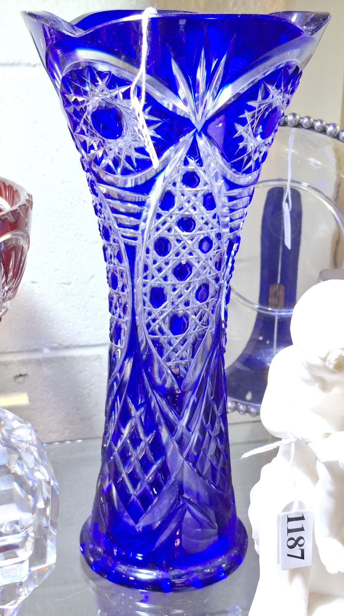 Russian Crystal Vase