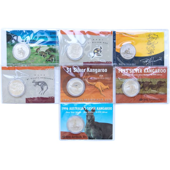 Elizabeth II, Kangaroo, 1993 - 2004, UNC