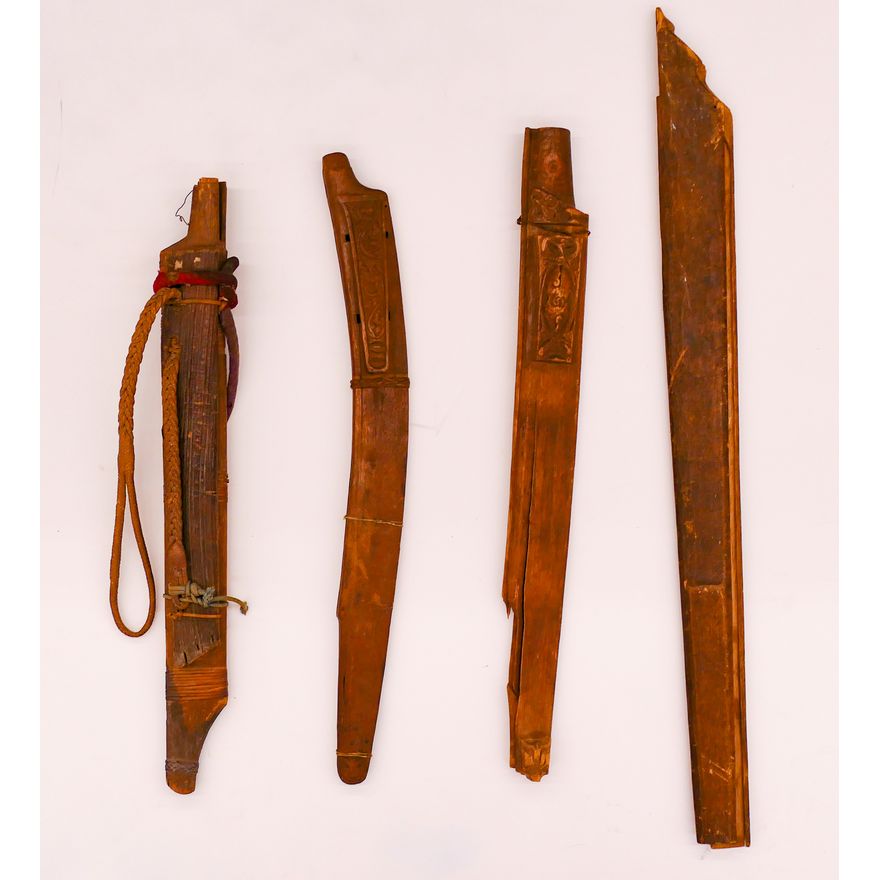 Box Old Philippines Sword Sheaths