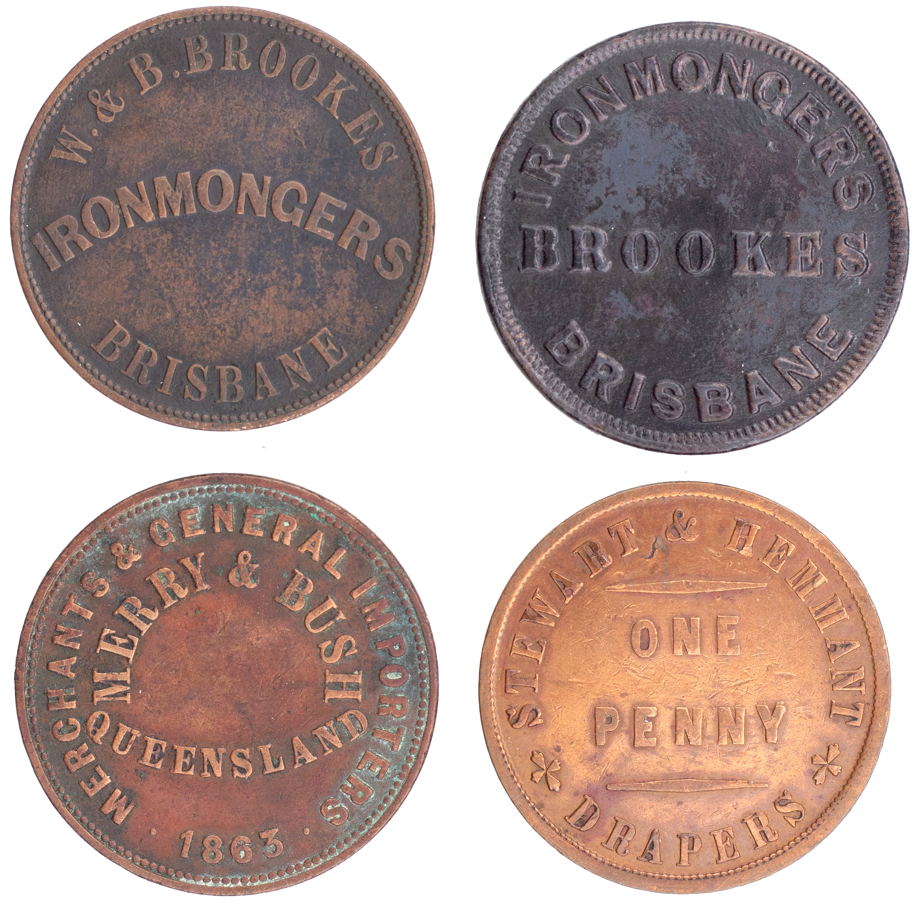 Brisbane, Queensland, Brookes, Penny, ND, VF