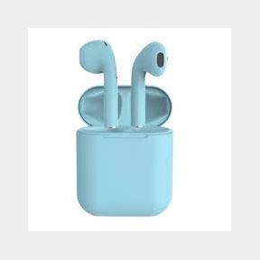 i12 TWS Wireless Bluetooth Ear Pods With Charging Box: Blue - High Quality i12 TWS-51717/748 B2 (S8)