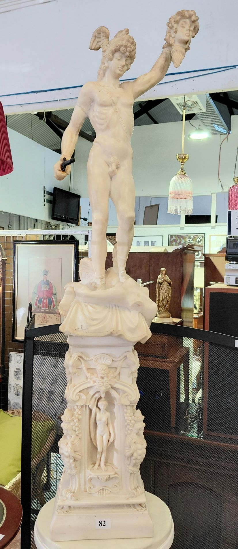 Perseus Holding The Head Of Medussa