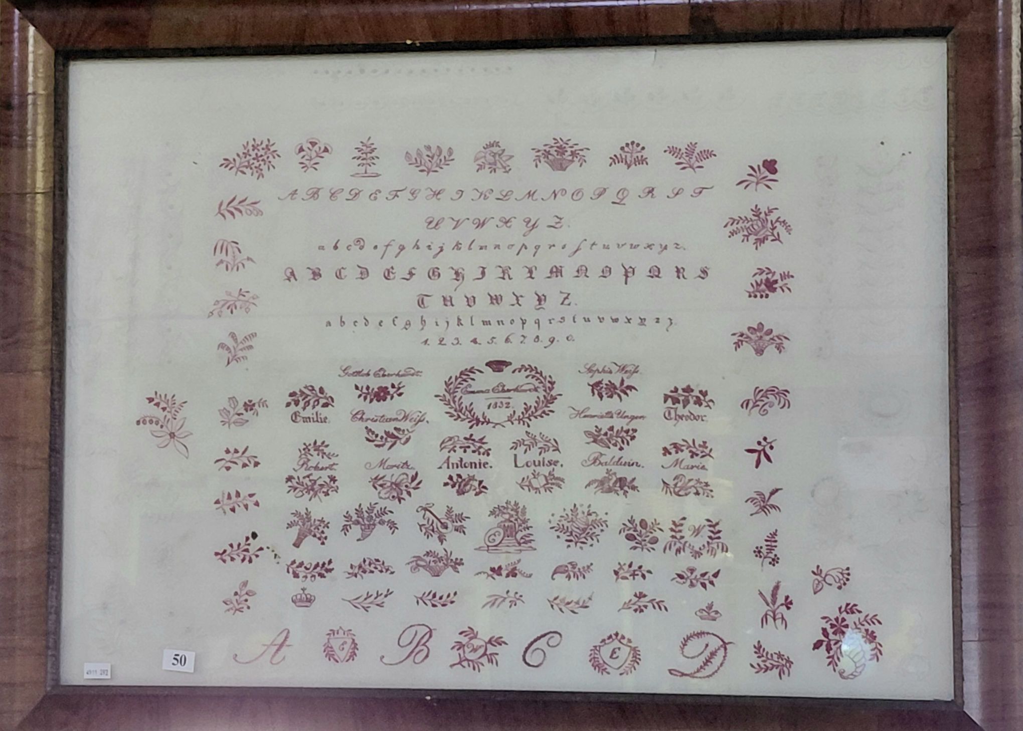 A Large Framed Sampler
